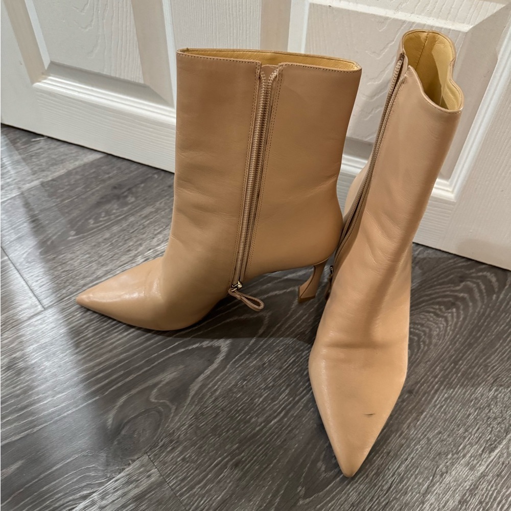 Alexandre Birman Myra Point Toe High Heel Boots - Picture 5 of 7